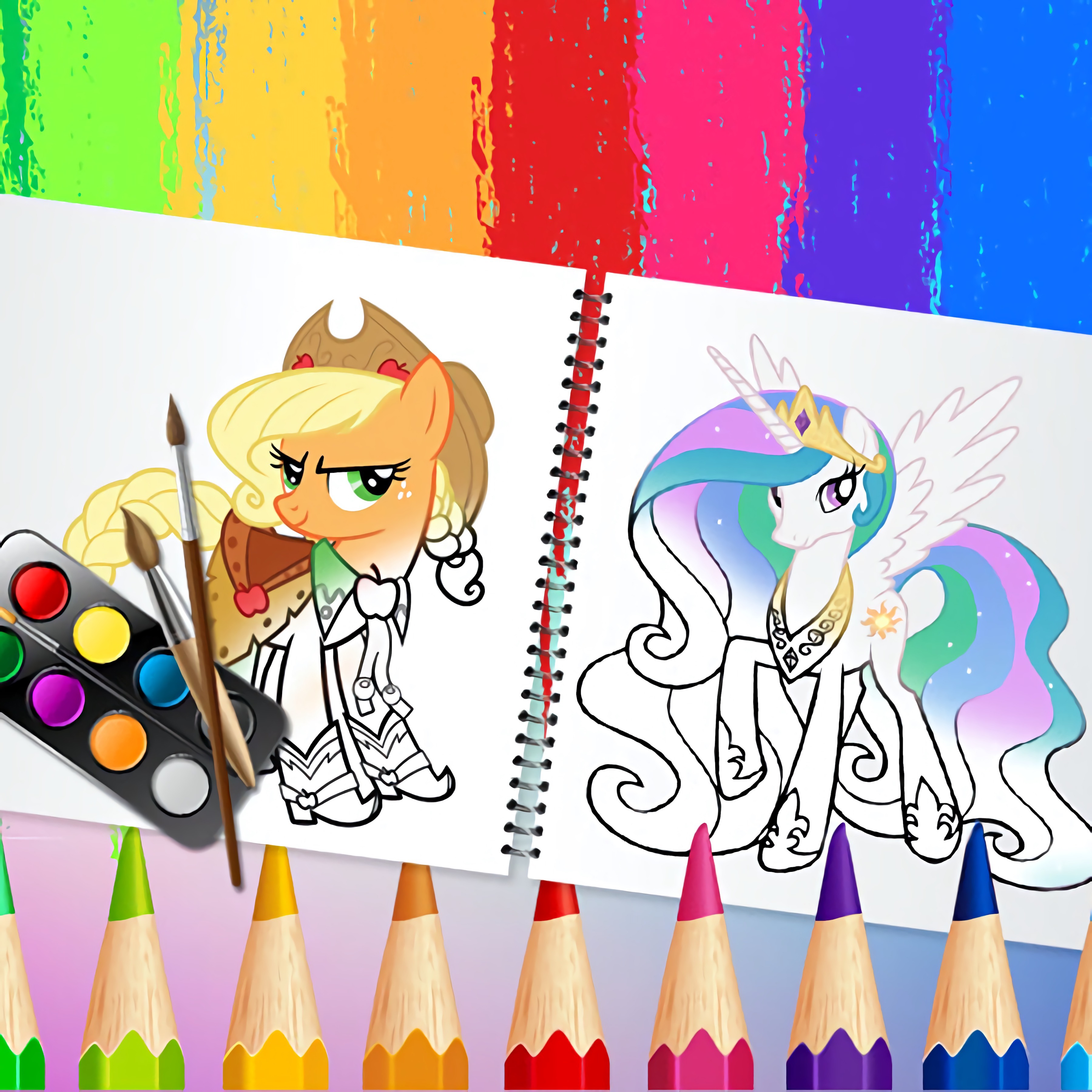 Sweet Pony Colouring Book
