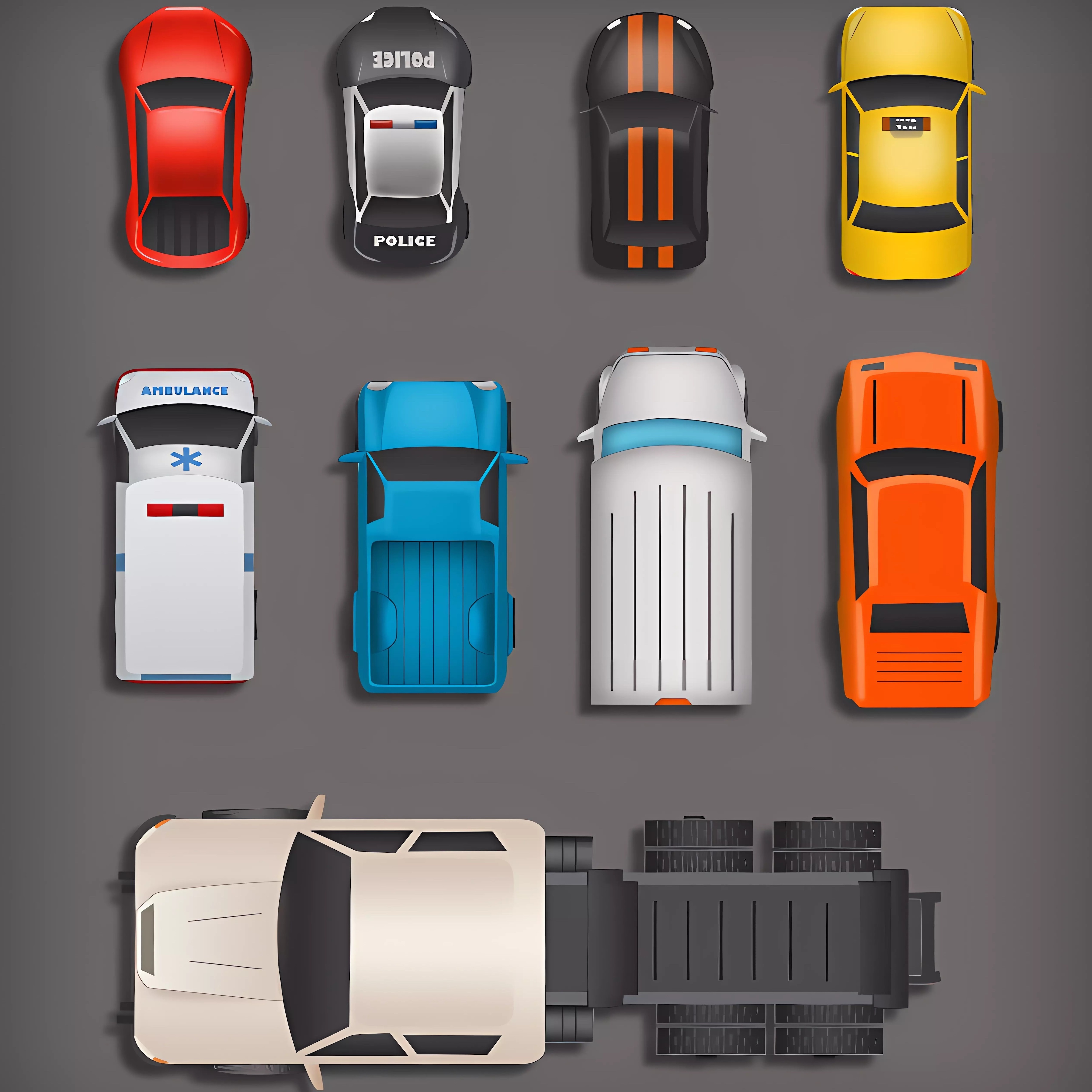 Top Down Cars
